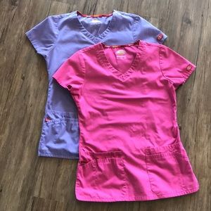 Dickies scrub top bundle